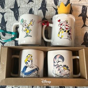 Bundle of 4 Alice in Wonderland Rae Dunn